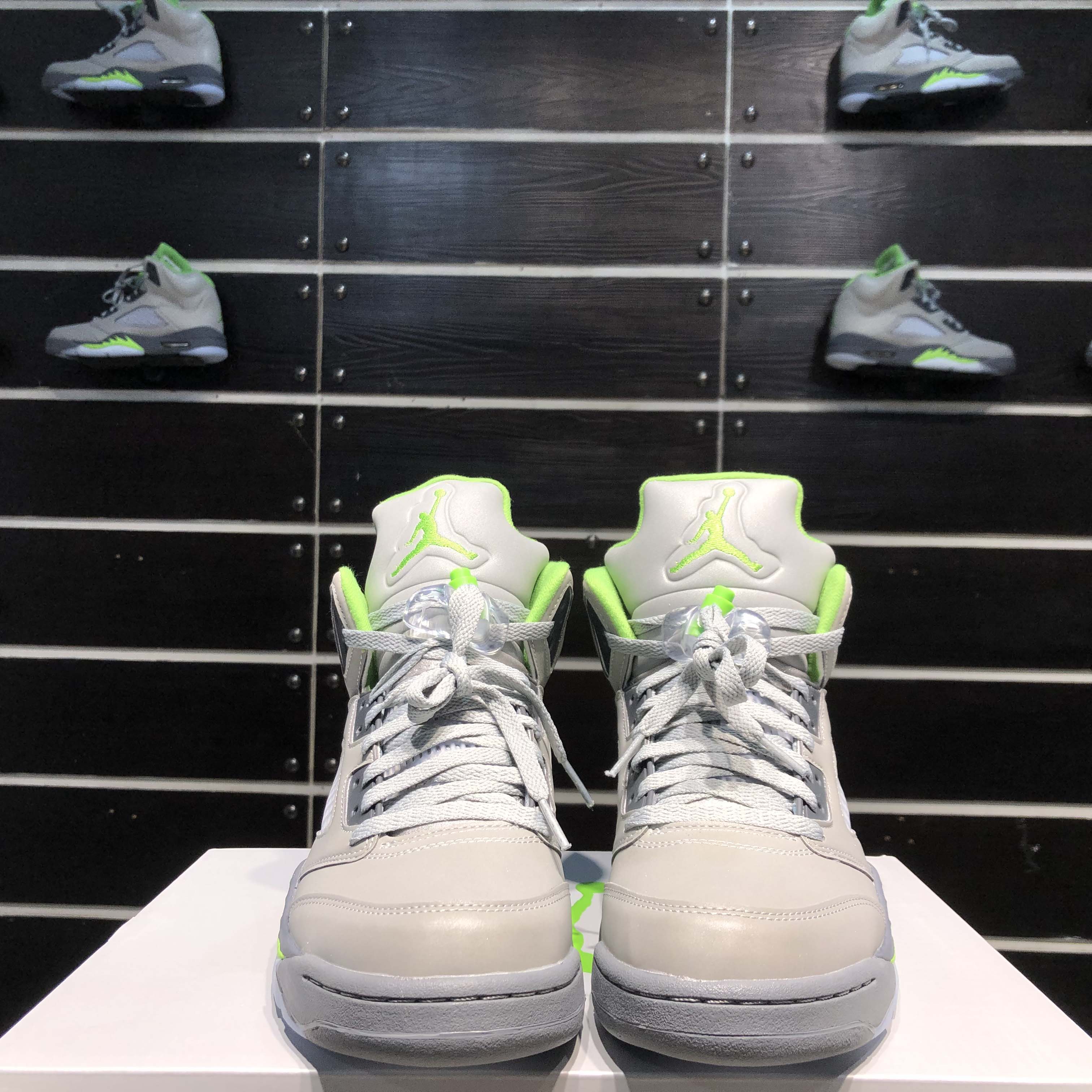 Air Jordan 5 “Green Bean”Sneaker   DM9014-003 - FashionPlug
