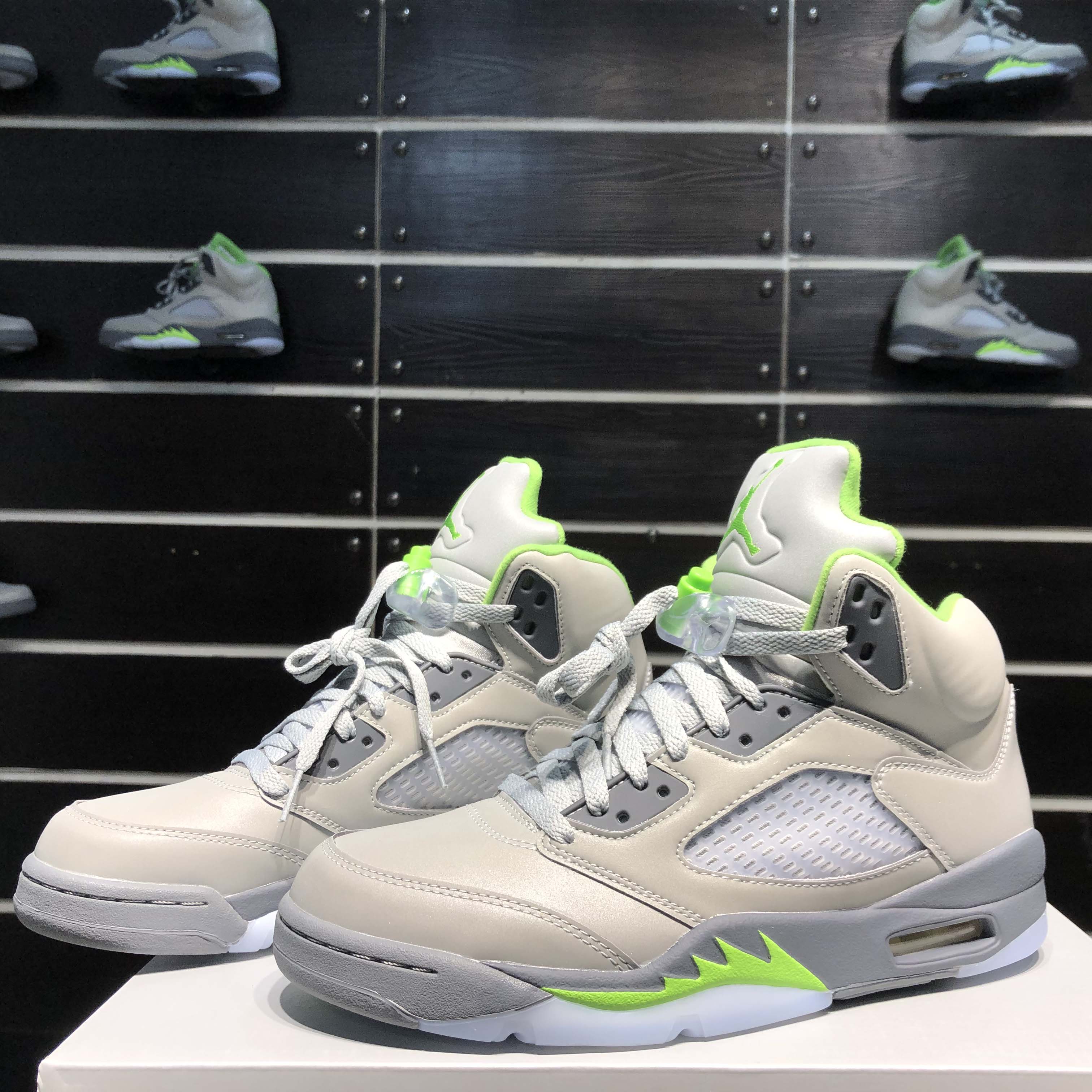 Air Jordan 5 “Green Bean”Sneaker   DM9014-003 - FashionPlug