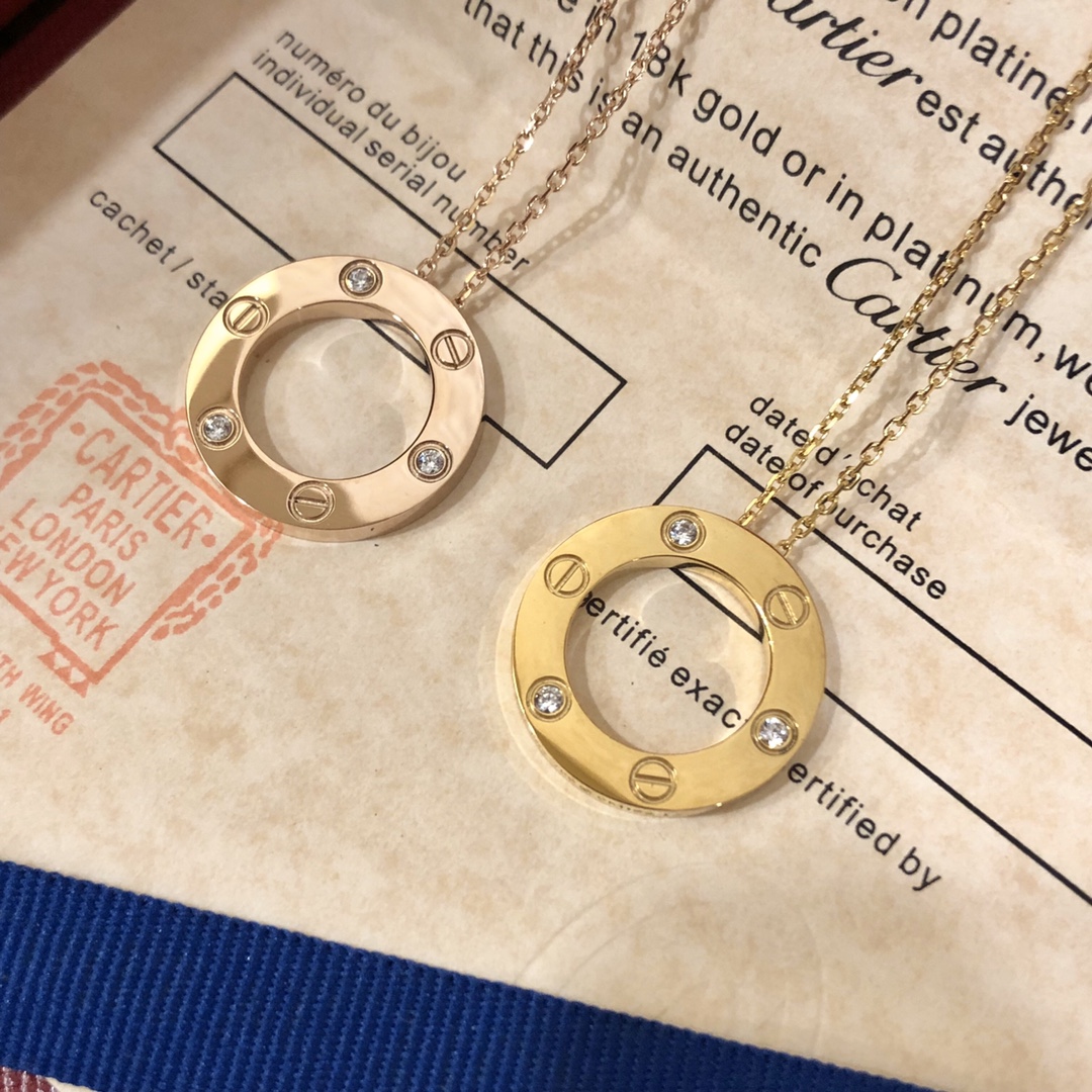 Cartier Love Necklace - FashionPlug