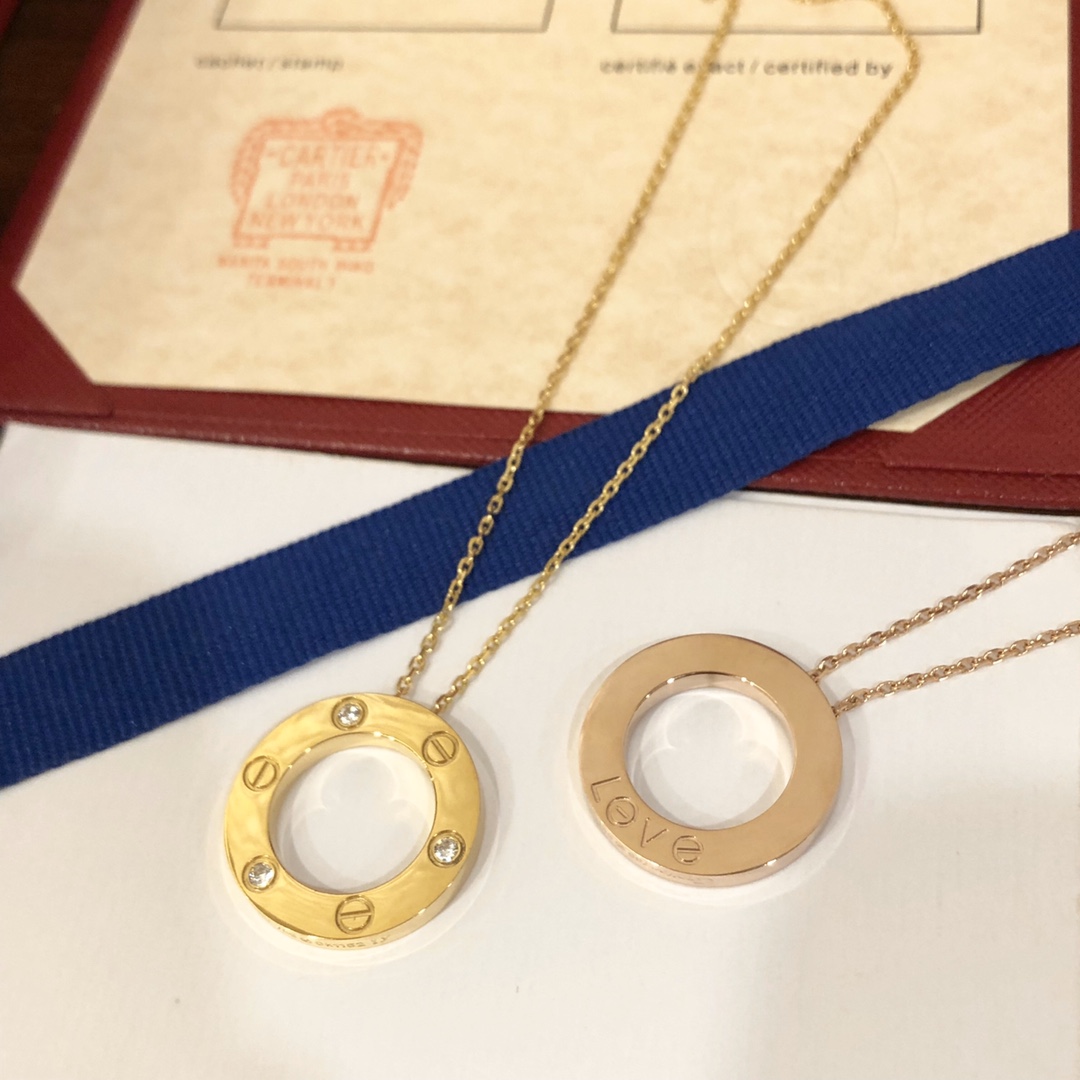 Cartier Love Necklace - FashionPlug
