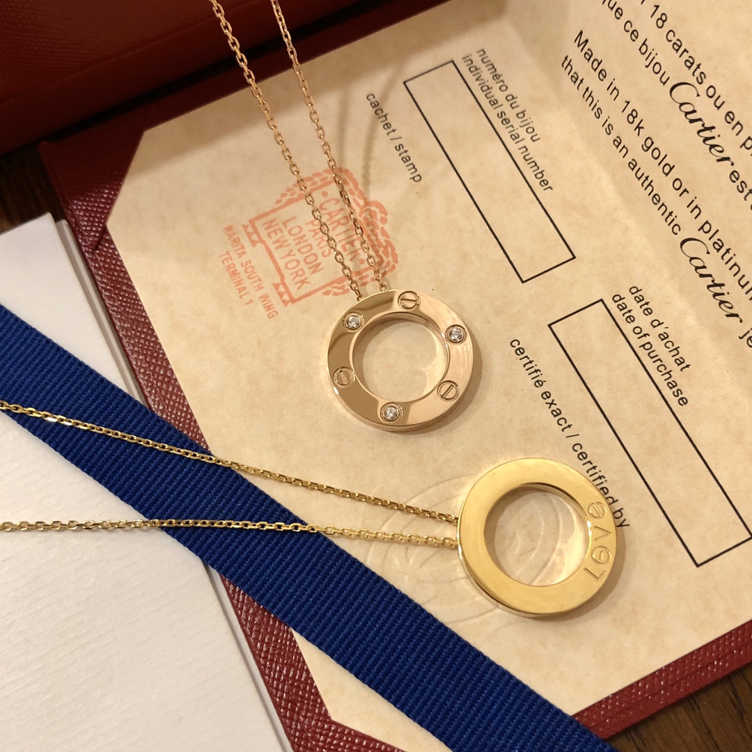 Cartier Love Necklace - FashionPlug