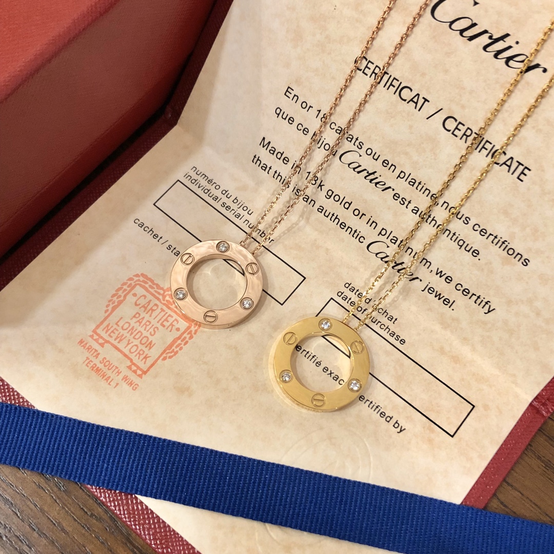 Cartier Love Necklace - FashionPlug