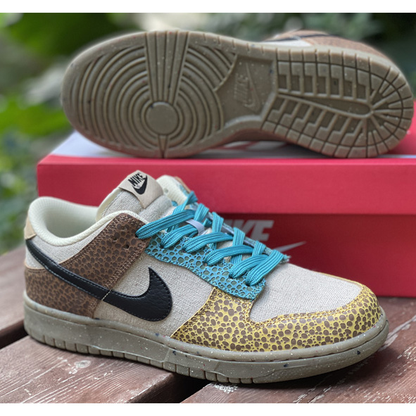 Nike Dunk Low ''Safari'' Sneaker    DX2654-200  - FashionPlug