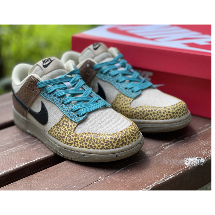 Nike Dunk Low ''Safari'' Sneaker    DX2654-200  - FashionPlug