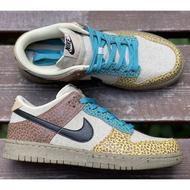 Nike Dunk Low ''Safari'' Sneaker    DX2654-200  - FashionPlug