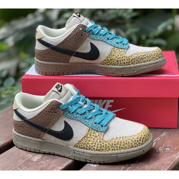 Nike Dunk Low ''Safari'' Sneaker    DX2654-200  - FashionPlug