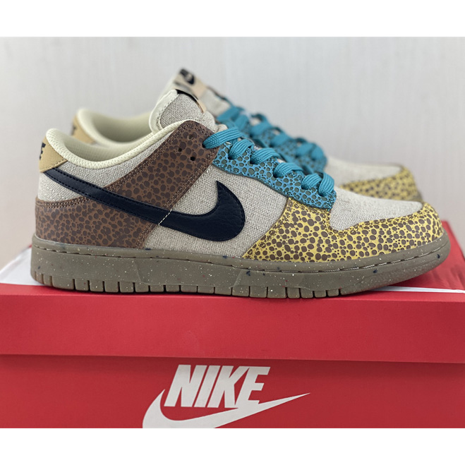 Nike Dunk Low ''Safari'' Sneaker    DX2654-200  - FashionPlug