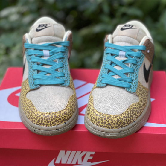Nike Dunk Low ''Safari'' Sneaker    DX2654-200  - FashionPlug