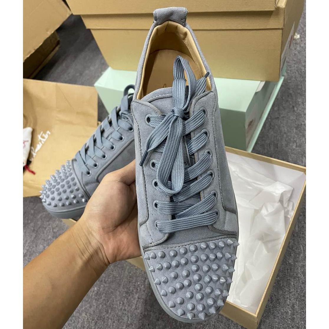 Christian Louboutin Louis Spike Junior  Flat  - FashionPlug