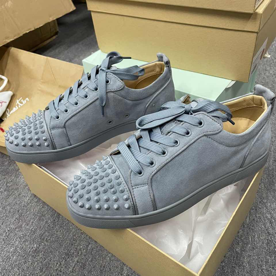 Christian Louboutin Louis Spike Junior  Flat  - FashionPlug