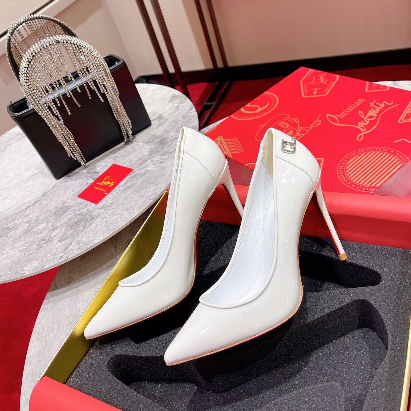 Christian Louboutin Sporty Kate Pump  85mm - FashionPlug