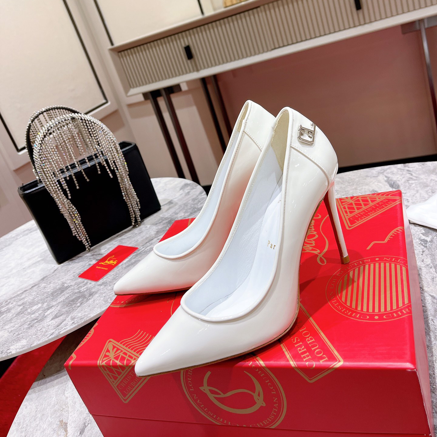 Christian Louboutin Sporty Kate Pump  85mm - FashionPlug
