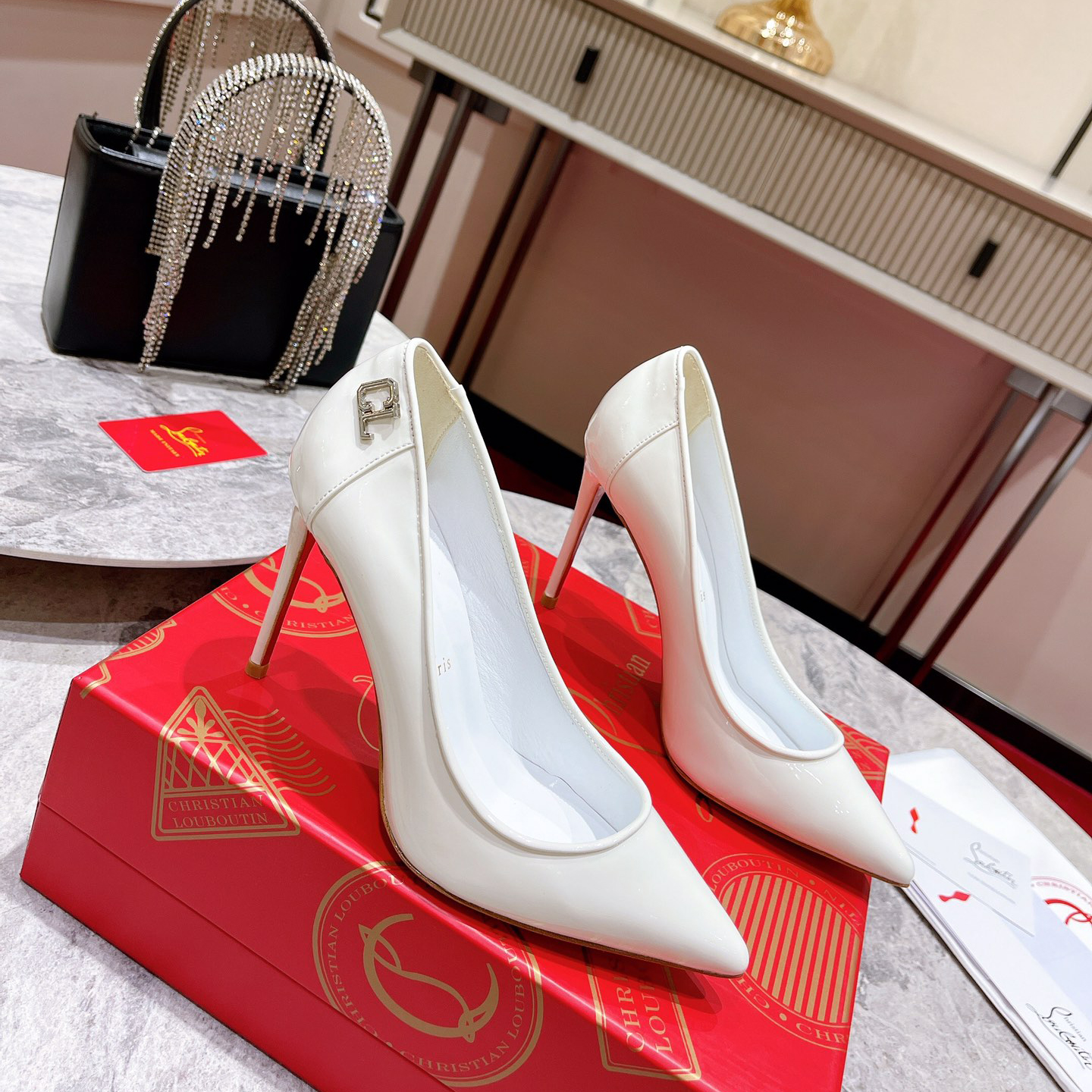 Christian Louboutin Sporty Kate Pump  85mm - FashionPlug