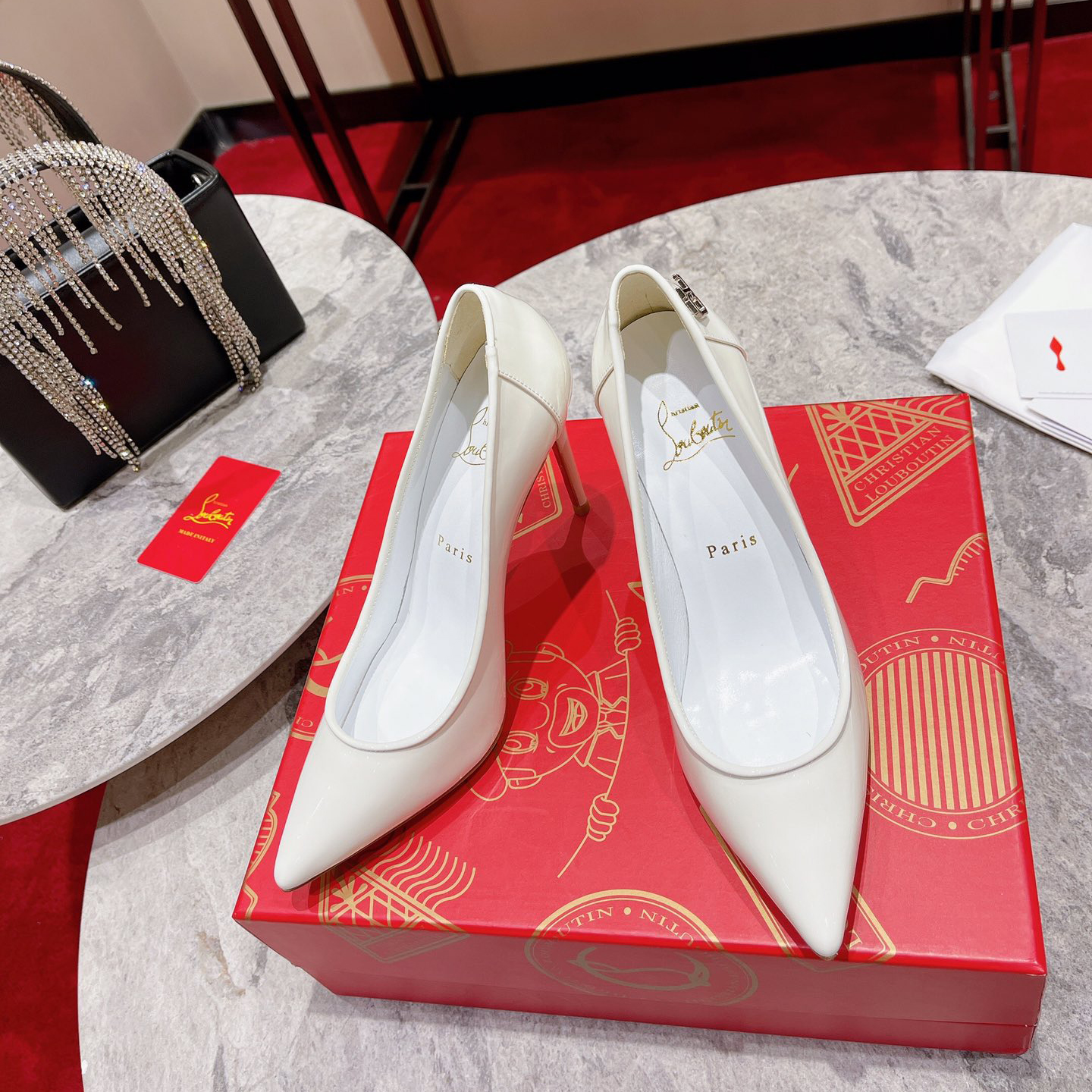 Christian Louboutin Sporty Kate Pump  85mm - FashionPlug