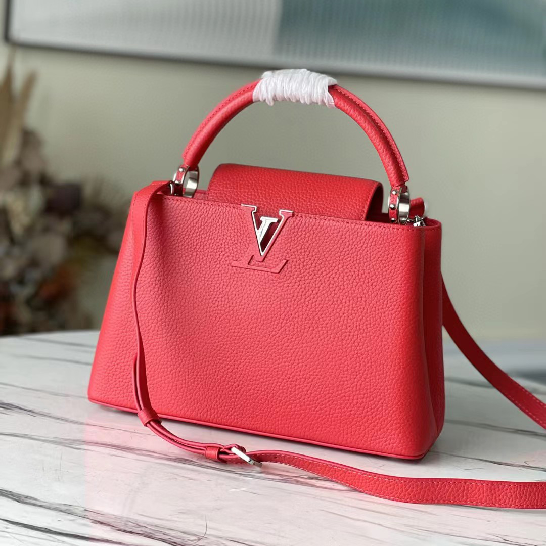 Louis Vuitton Capucines  Handbag (31.5-20-11 cm) - FashionPlug
