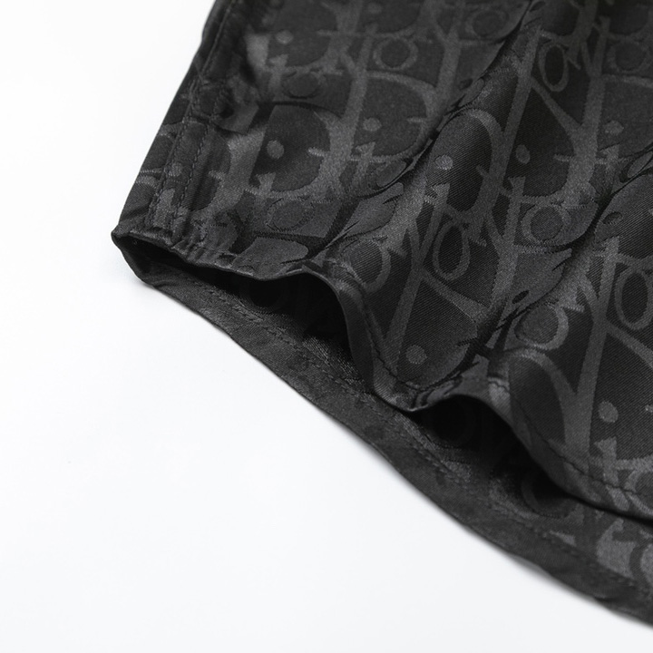 Dior  Oblique Kasuri Long Sleeve Shirt - FashionPlug