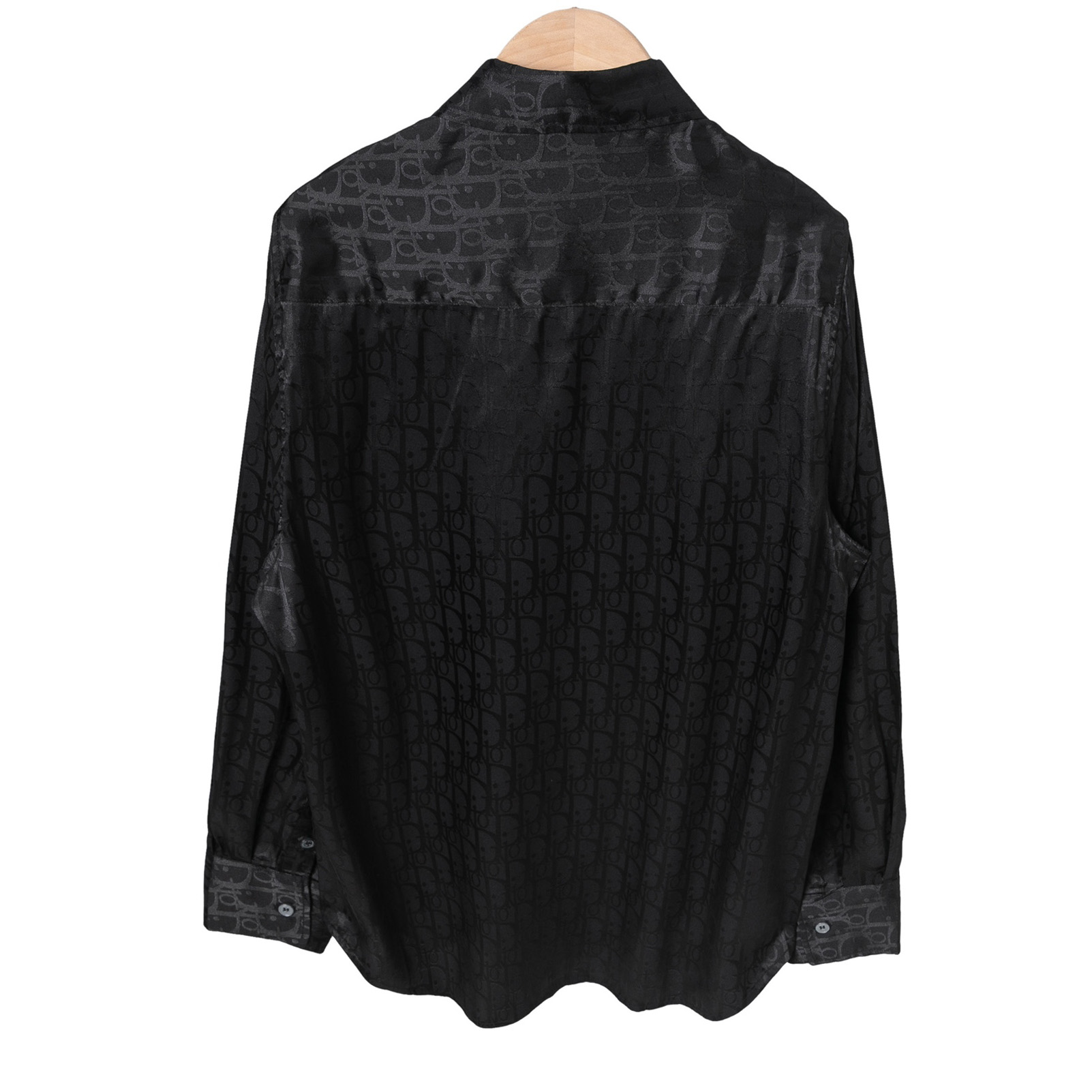 Dior  Oblique Kasuri Long Sleeve Shirt - FashionPlug
