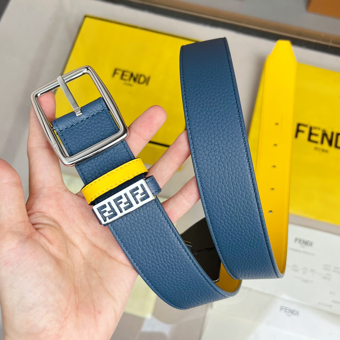 Fendi Leather Belt  - FashionPlug