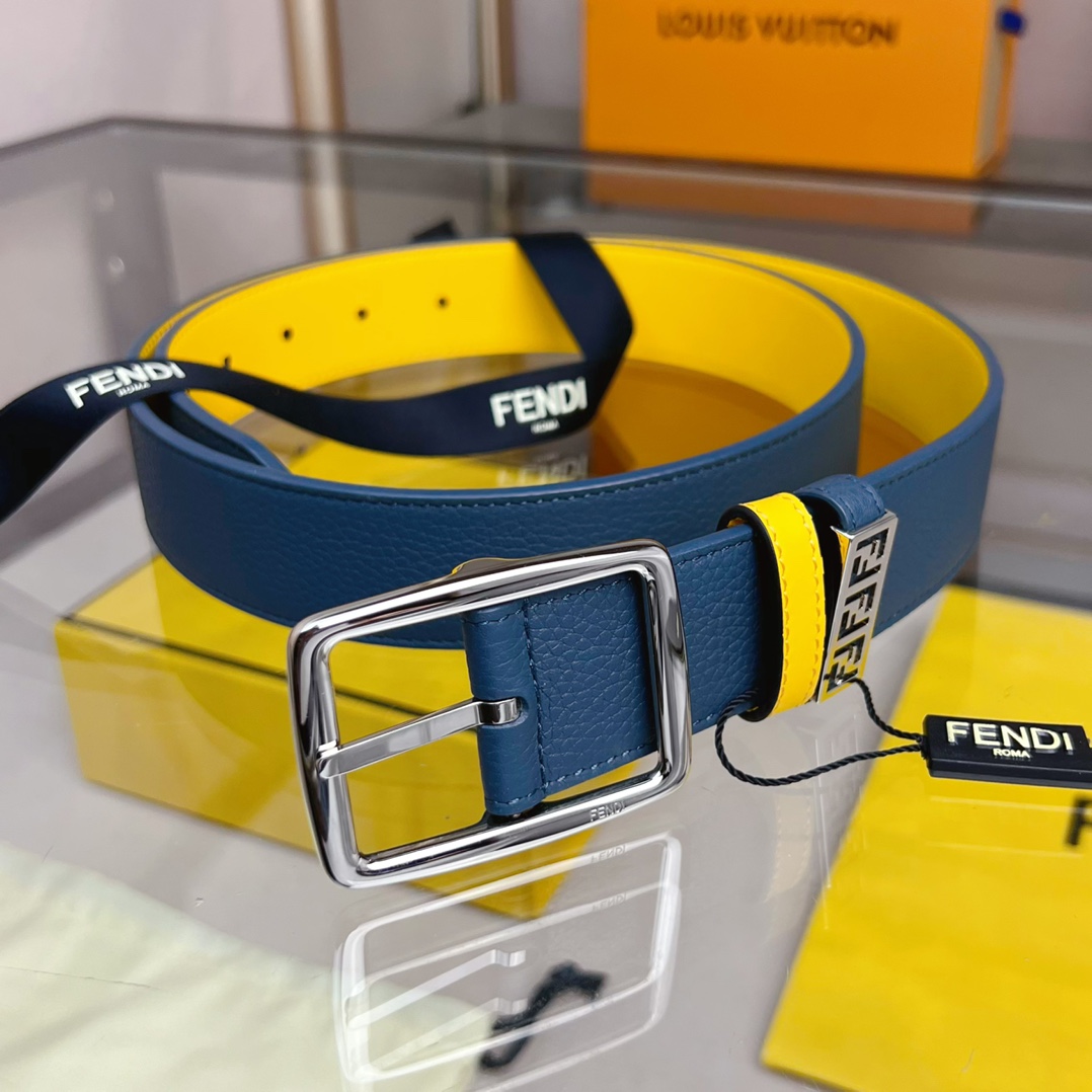 Fendi Leather Belt  - FashionPlug