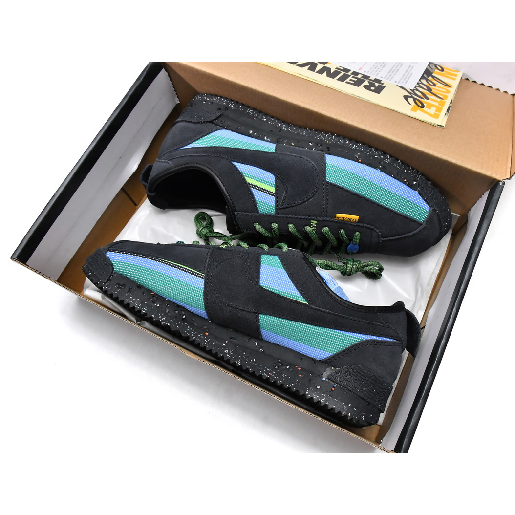 Union LA x Nike Cortez Off-Noir Sneaker   DR1413-001 - FashionPlug