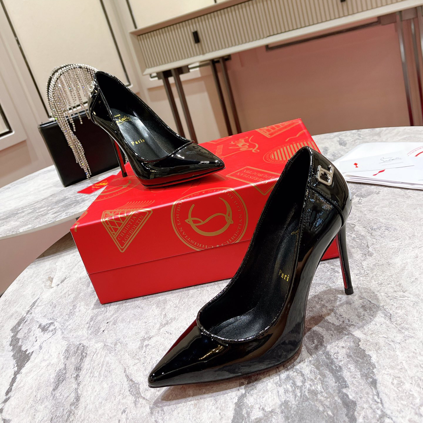 Christian Louboutin Sporty Kate Pump  85mm - FashionPlug