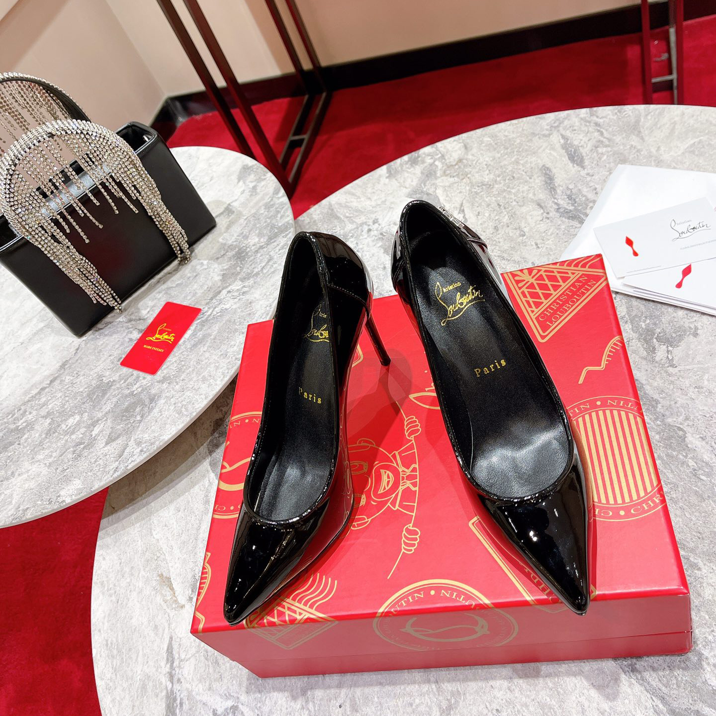 Christian Louboutin Sporty Kate Pump  85mm - FashionPlug