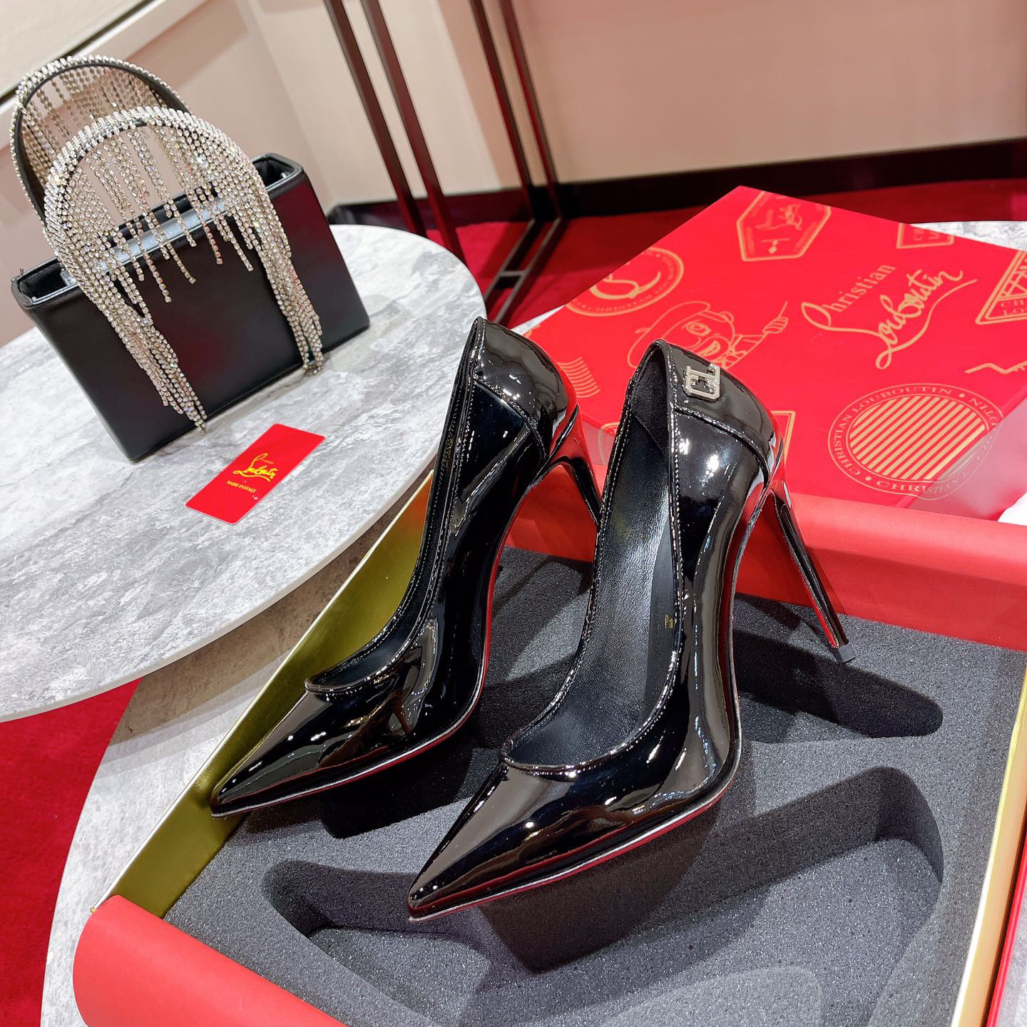 Christian Louboutin Sporty Kate Pump  85mm - FashionPlug
