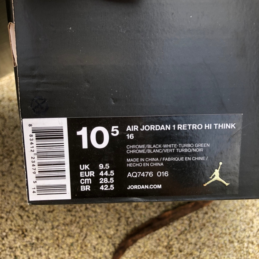 Air Jordan 1 Pass The Torch AJ1 Sneakers - FashionPlug