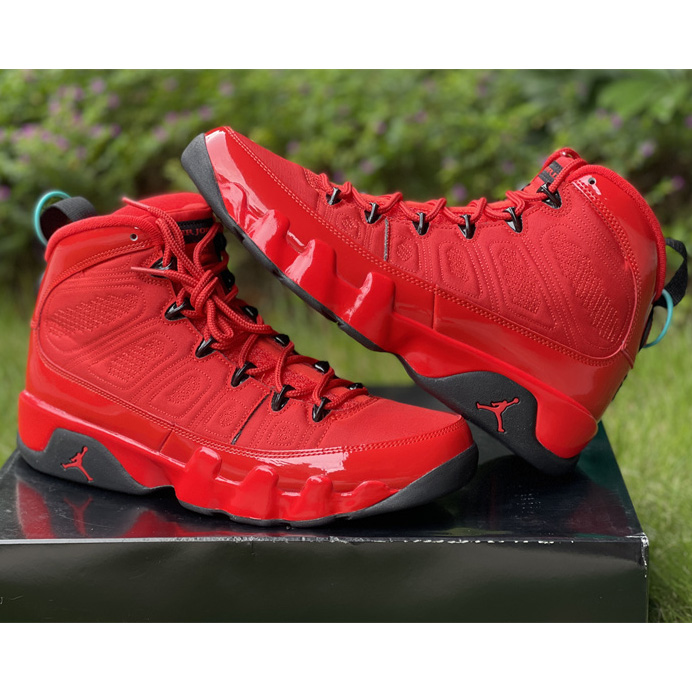 Jordan AJ9 ''Chile Red'' Basketball Shoes - FashionPlug