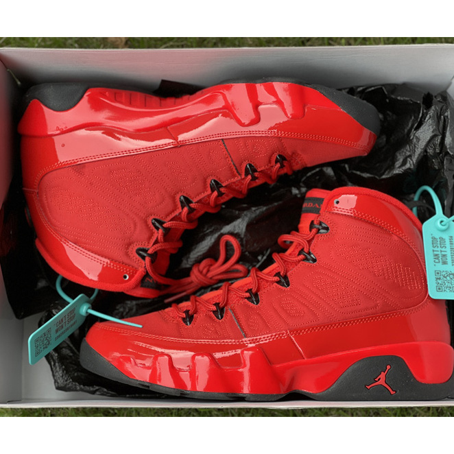 Jordan AJ9 ''Chile Red'' Basketball Shoes - FashionPlug