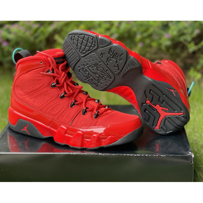 Jordan AJ9 ''Chile Red'' Basketball Shoes - FashionPlug
