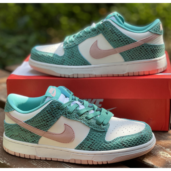 Nike Dunk SB Low ''Snake Skin'' Sneaker    DR8577-300 - FashionPlug