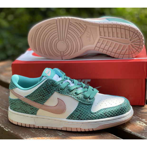 Nike Dunk SB Low ''Snake Skin'' Sneaker    DR8577-300 - FashionPlug