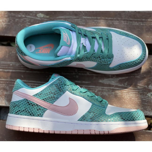 Nike Dunk SB Low ''Snake Skin'' Sneaker    DR8577-300 - FashionPlug