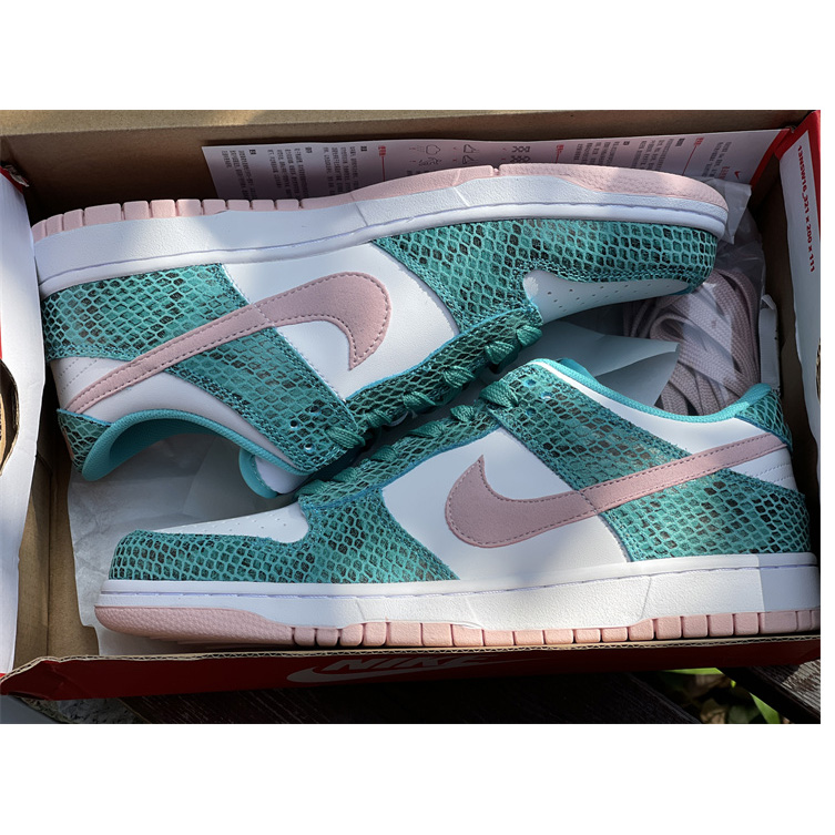 Nike Dunk SB Low ''Snake Skin'' Sneaker    DR8577-300 - FashionPlug