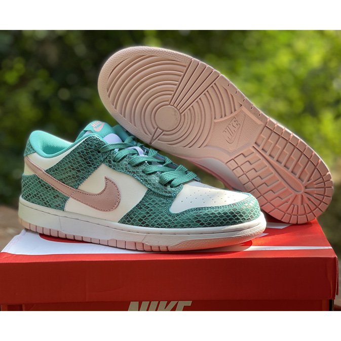 Nike Dunk SB Low ''Snake Skin'' Sneaker    DR8577-300 - FashionPlug