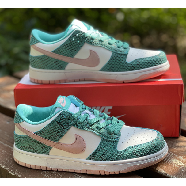 Nike Dunk SB Low ''Snake Skin'' Sneaker    DR8577-300 - FashionPlug