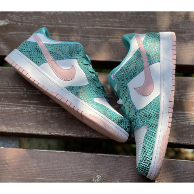 Nike Dunk SB Low ''Snake Skin'' Sneaker    DR8577-300 - FashionPlug