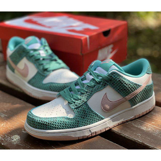Nike Dunk SB Low ''Snake Skin'' Sneaker    DR8577-300 - FashionPlug