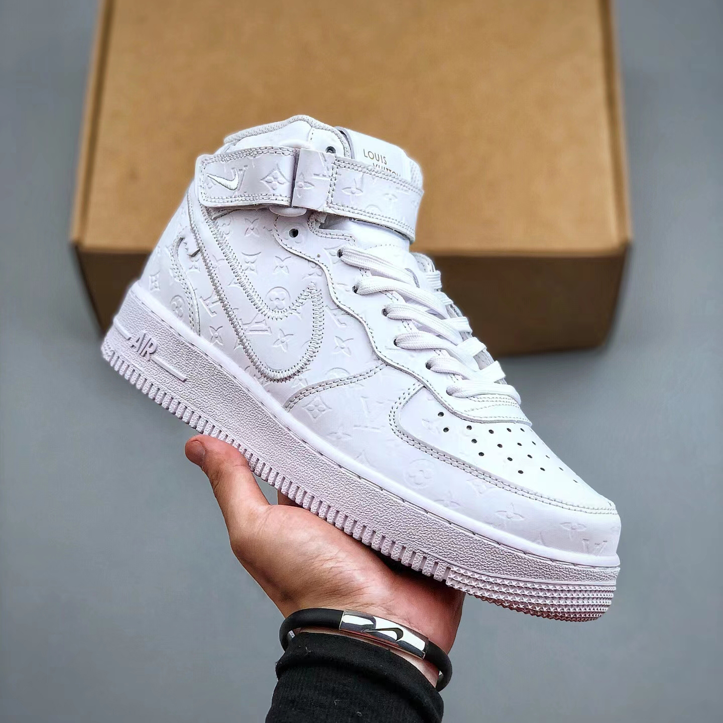 Louis Vuitton X Nike Air Force 1 Sneaker - FashionPlug