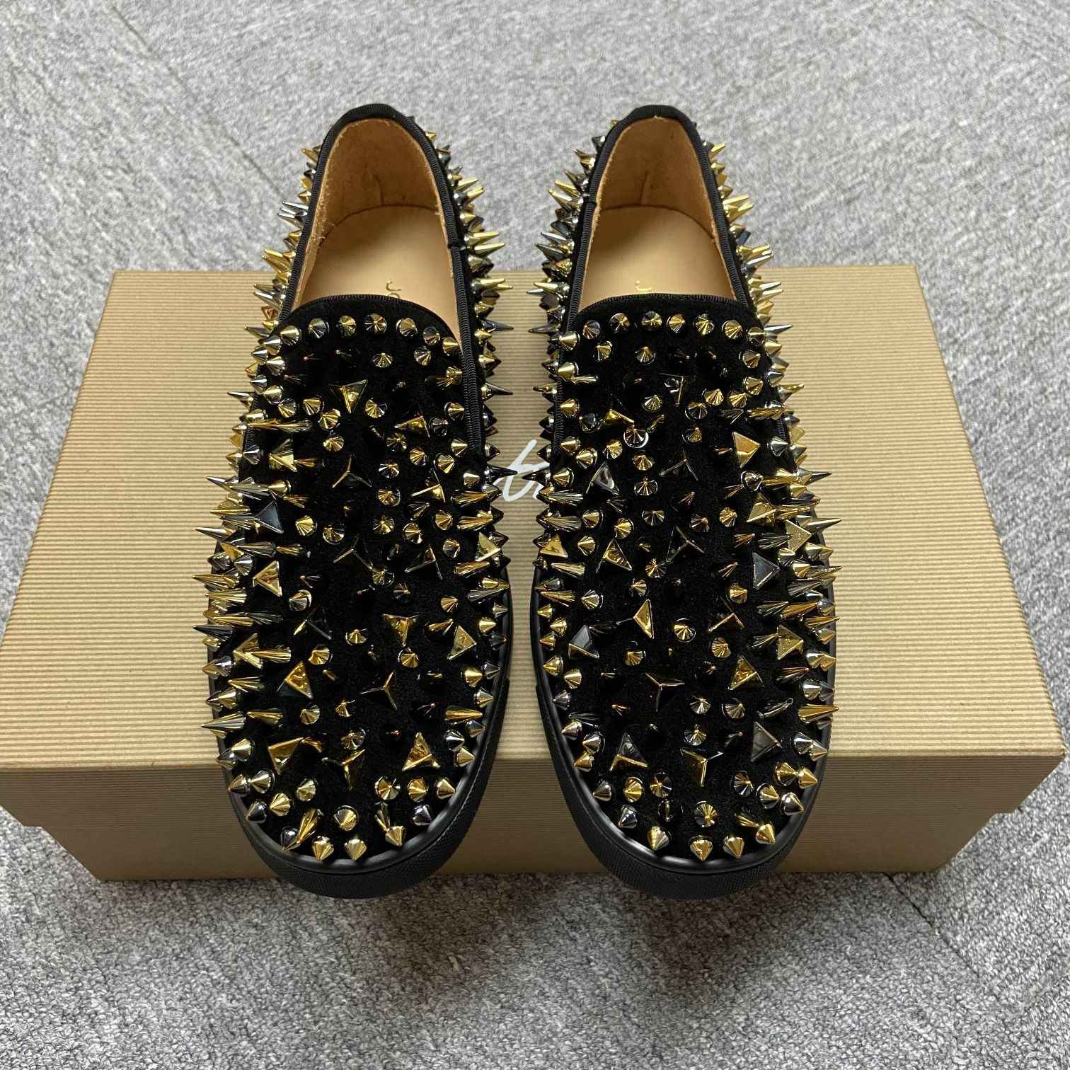 Christian Louboutin Flat Sneakers - FashionPlug