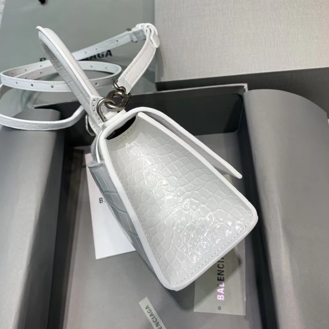 Balenciaga Hourglass Top Handle Bag (19-21-8CM) - FashionPlug