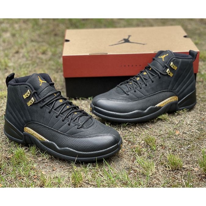 Air Jordan 12 ''Black Taxi'' Sneaker    CT8013-071 - FashionPlug