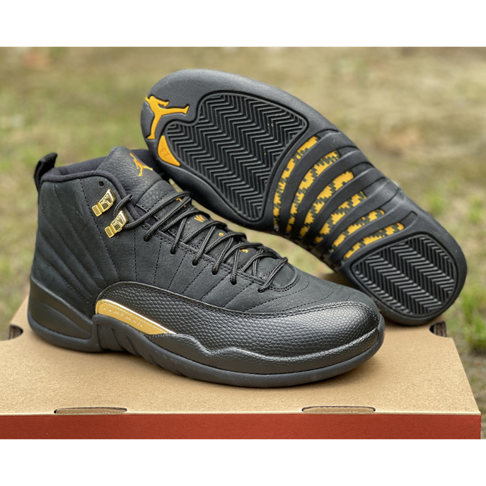 Air Jordan 12 ''Black Taxi'' Sneaker    CT8013-071 - FashionPlug