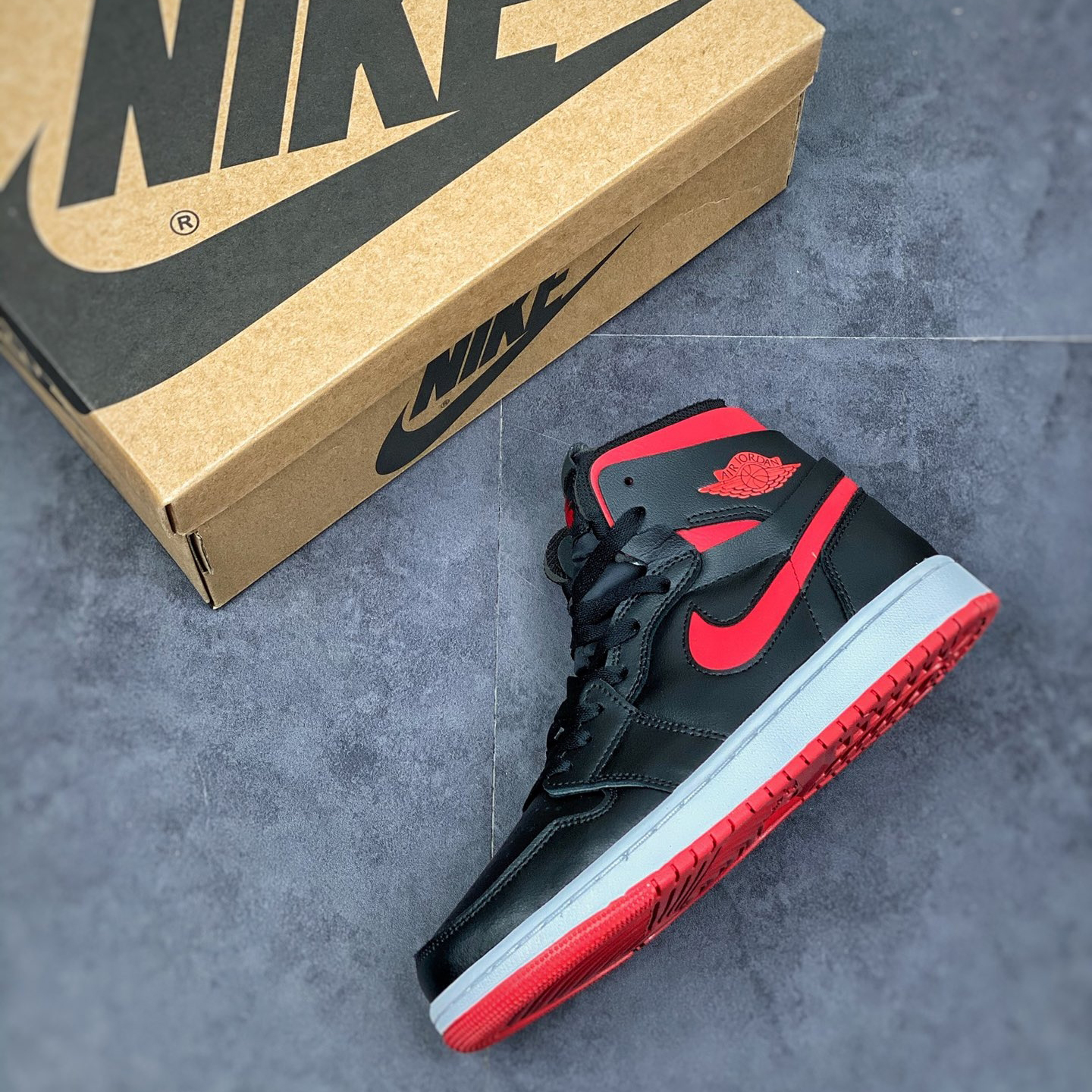 Nike Air Jordan 1 Zoom Air Cmft ''Bred'' Sneaker  CT0979-006 - FashionPlug