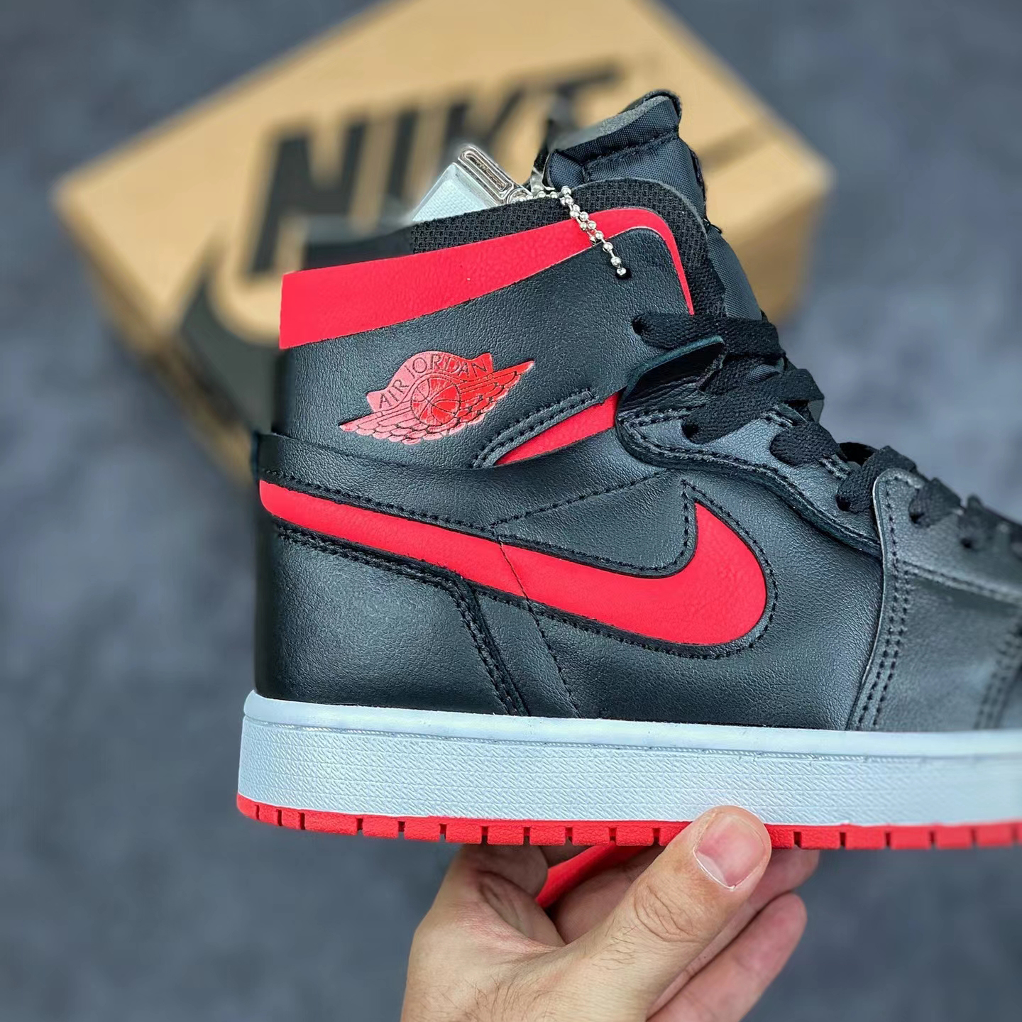 Nike Air Jordan 1 Zoom Air Cmft ''Bred'' Sneaker  CT0979-006 - FashionPlug