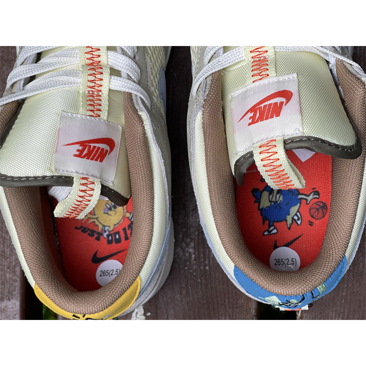 Nike Dunk Low “Cartoon” Sneaker   DX6038-741 - FashionPlug