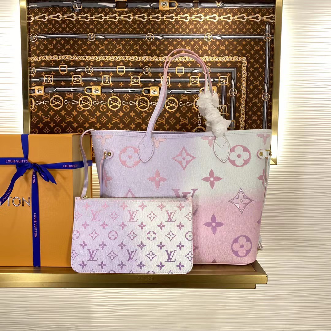 Louis Vuitton Neverfull MM Tote(31-28-14cm) - FashionPlug