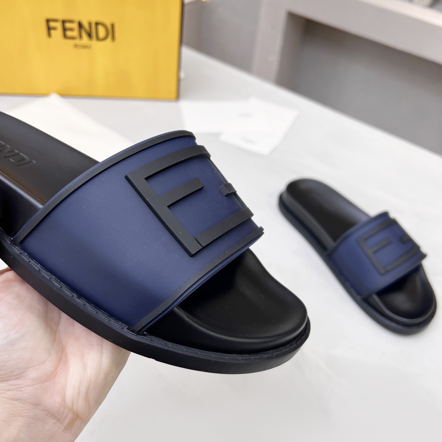 Fendi Baguette Slides - FashionPlug