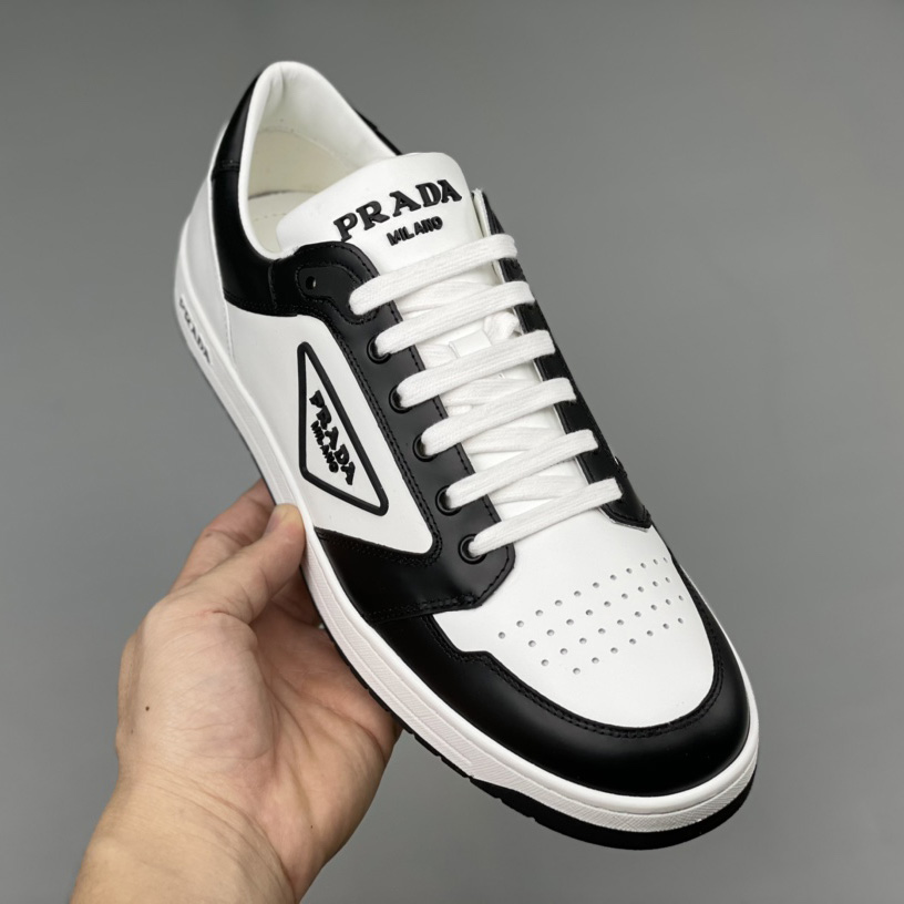 Prada District Leather Sneakers（Upon uk Size） - FashionPlug